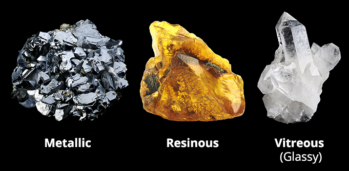 What four characteristics must a substance have to be classified as a mineral?
