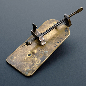El microscopio simple de van Leeuwenhoek