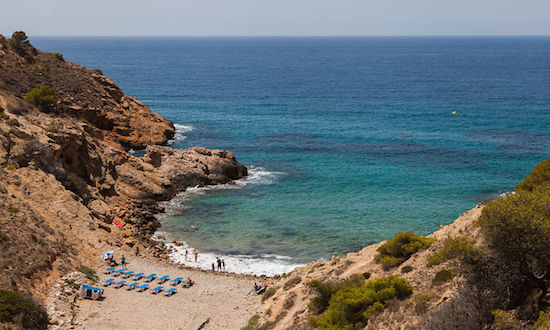 Cala Tío Ximo, Benidorm, Spain