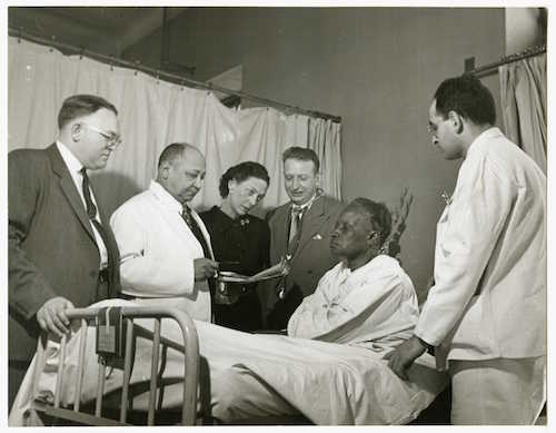 Dr. Wright in Harlem Hospital