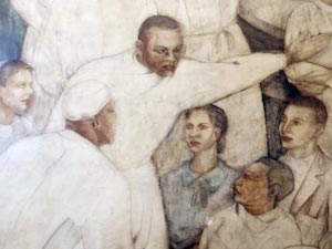 WPA Mural at Harlem Hospital