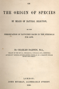 Darwin 1859 Origin
