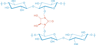 Cross linking of cellulose