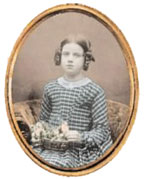 Figura 3: Annie Darwin (c. A finales de la decada de 1840)