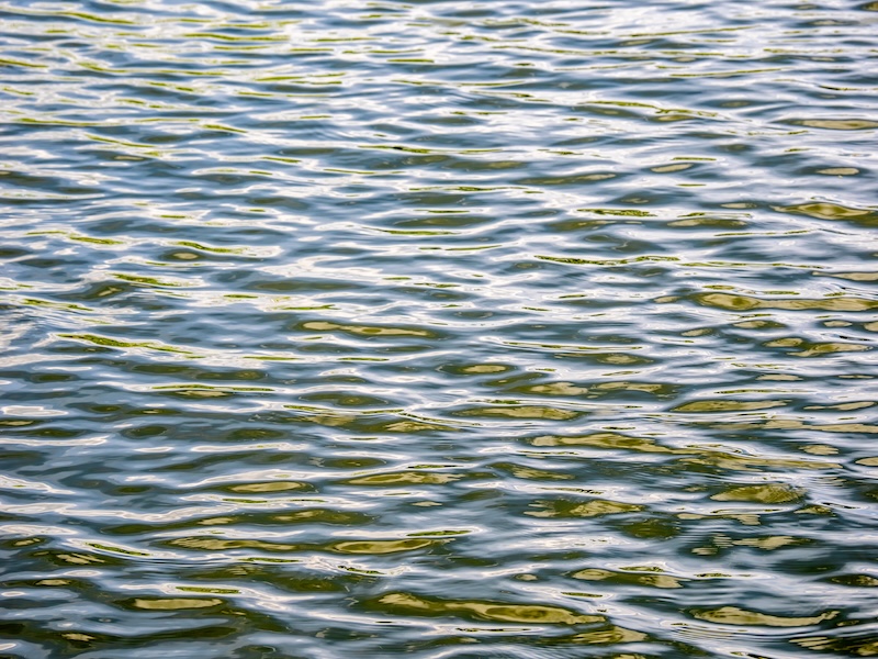 Figure 3: The surface of a lake.