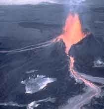 eruption on Hawaii