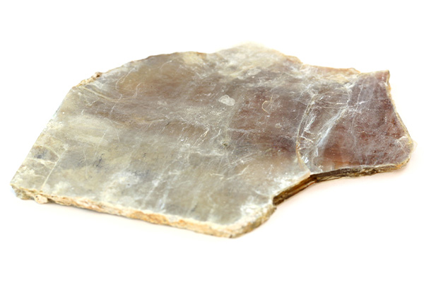 Figure 5b: An example of muscovite. (Both biotite and muscovite are micas, which are one kind of sheet silicate.)
