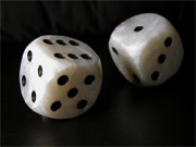 Figura 1: El campo de la estadística tiene sus raíces en los cálculos de los resultados probables de los juegos de azar.