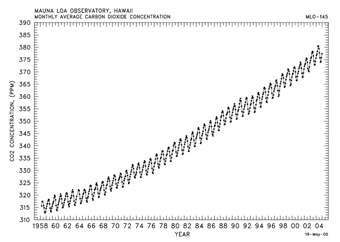 Carbon dioxide concentration