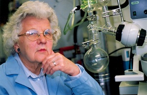 Figura 1: Ruth Rogan Benerito, química de algodón.