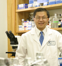 Figure 1: Dr. David Ho in his laboratory.